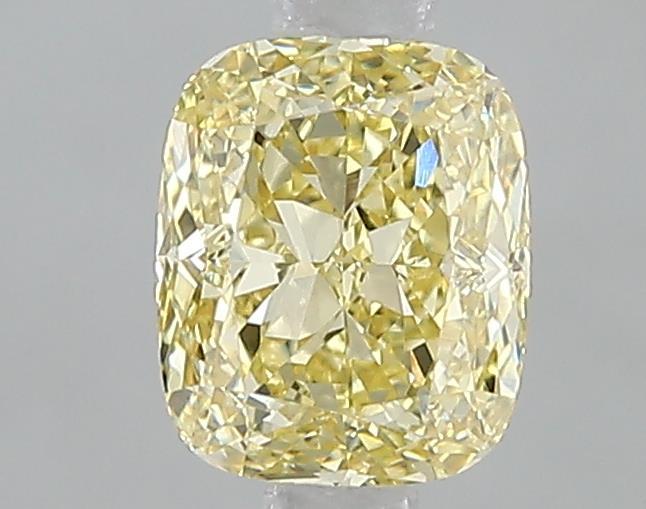 1.08 Ct. Fancy Intense Yellow Cushion Lab Grown Diamond