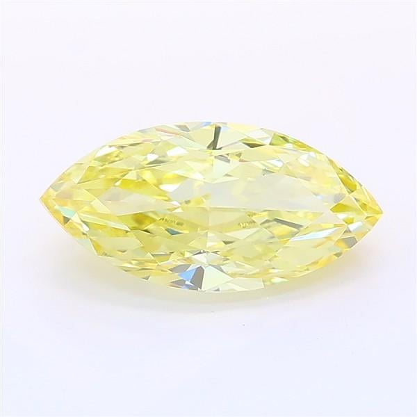 2.01 Ct. Fancy Intense Yellow Marquise Lab Grown Diamond