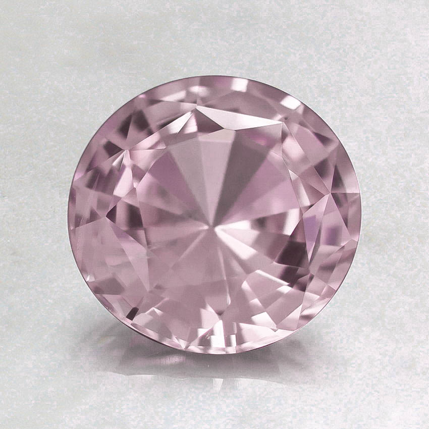 7mm Peach Round Sapphire