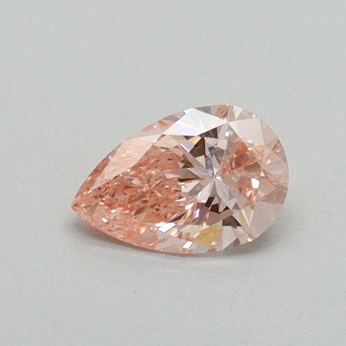 0.34 Ct. Fancy Vivid Pink Pear Lab Grown Diamond