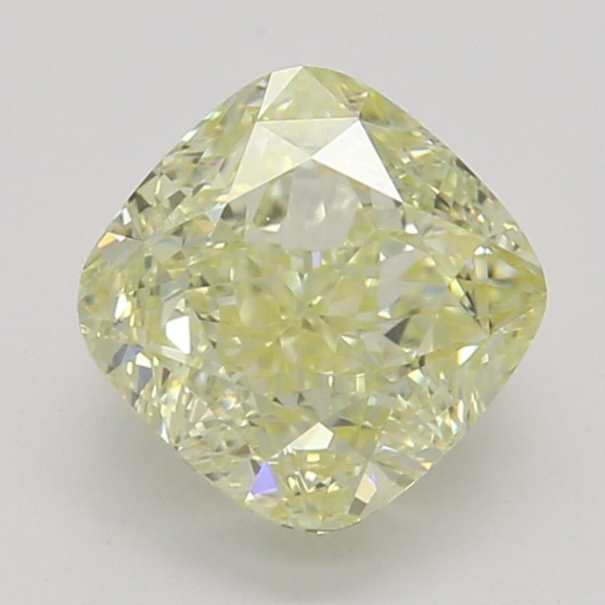 1.01 Ct. Fancy Light Yellow Cushion Diamond