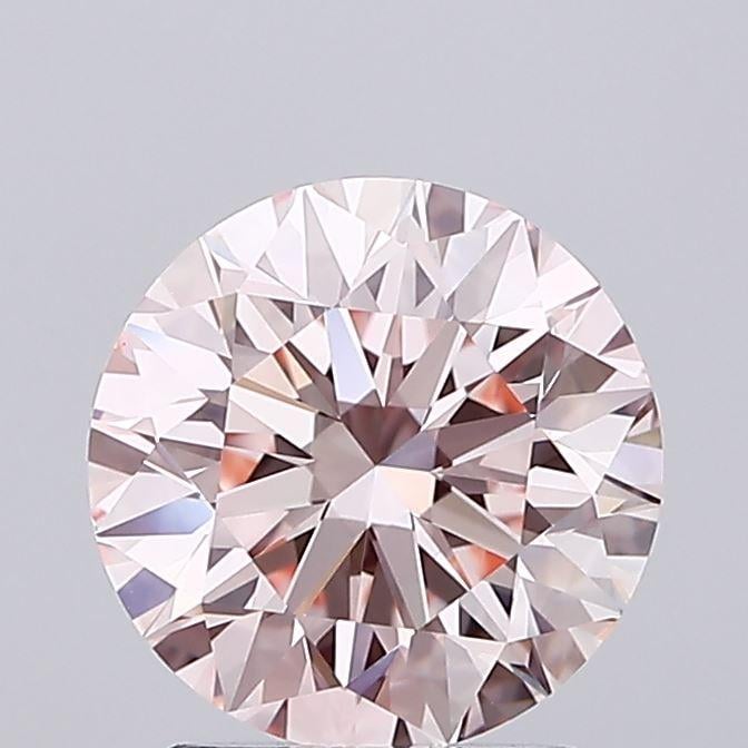2.09 Ct. Fancy Intense Pink Round Lab Grown Diamond