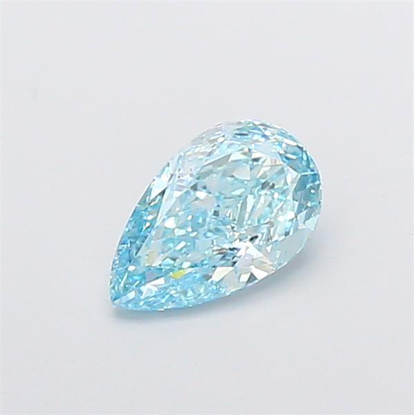 1.00 Ct. Fancy Vivid Blue Pear Lab Grown Diamond