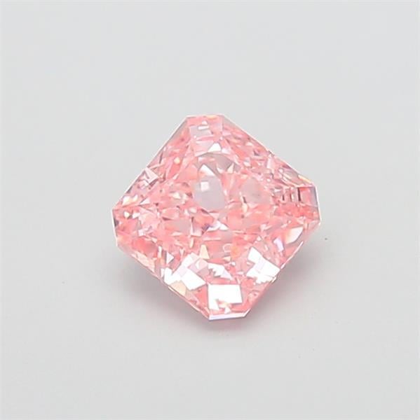 1.35 Ct. Fancy Vivid Pink Radiant Lab Grown Diamond