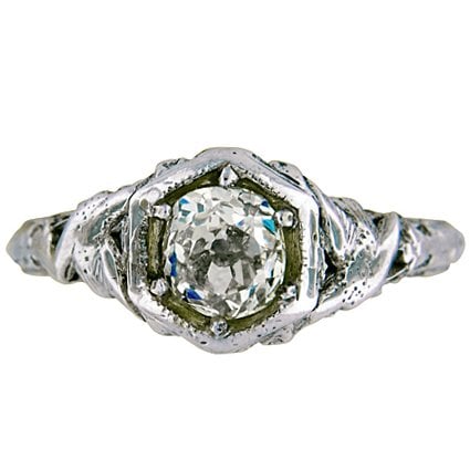 Art Nouveau Diamond Vintage Ring