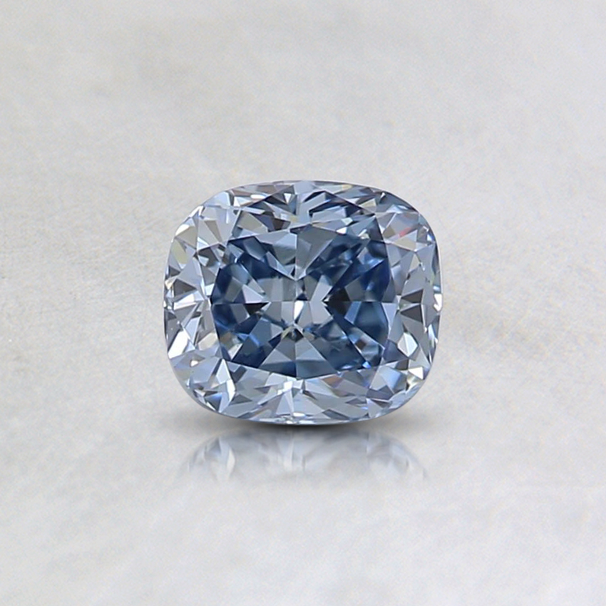 0.43 Ct. Fancy Blue Cushion Lab Grown Diamond
