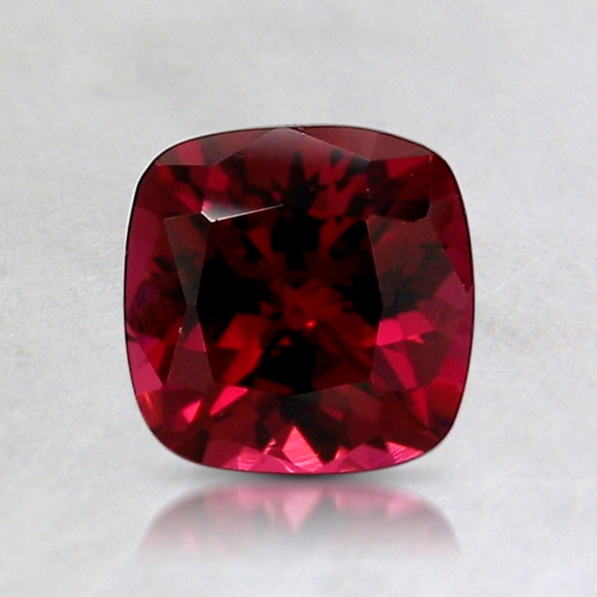 6mm Unheated Red Cushion Garnet