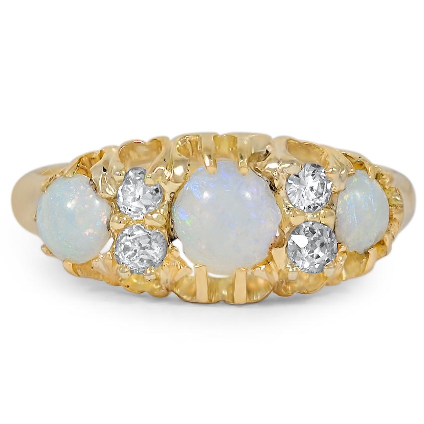 Victorian Opal Vintage Ring | Brookline | Brilliant Earth