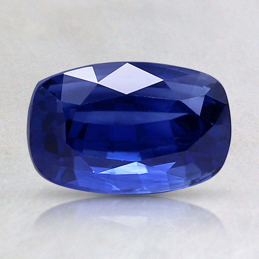 7.9x5.2mm Premium Blue Cushion Sapphire