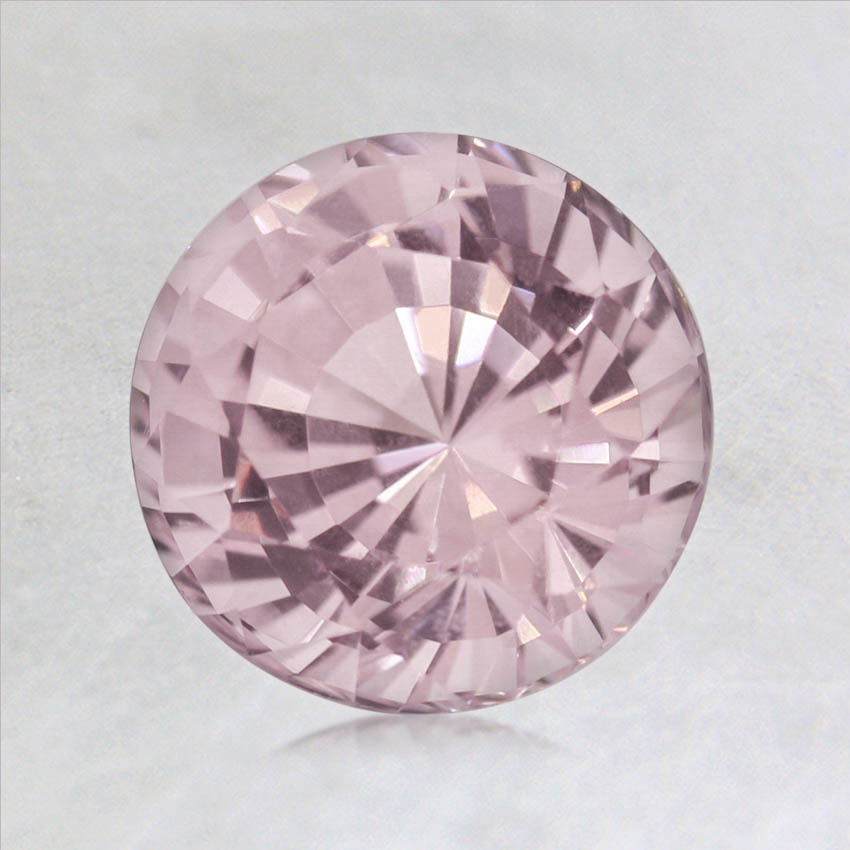 7mm Light Pink Round Sapphire