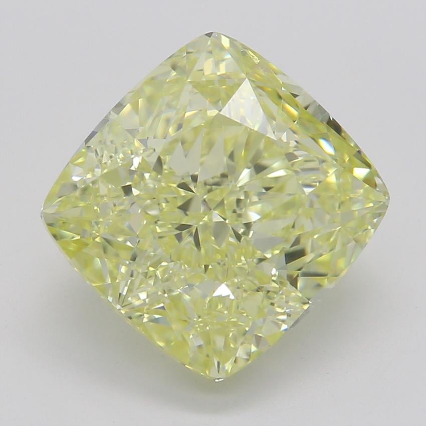 3.12 Ct. Fancy Yellow Cushion Diamond