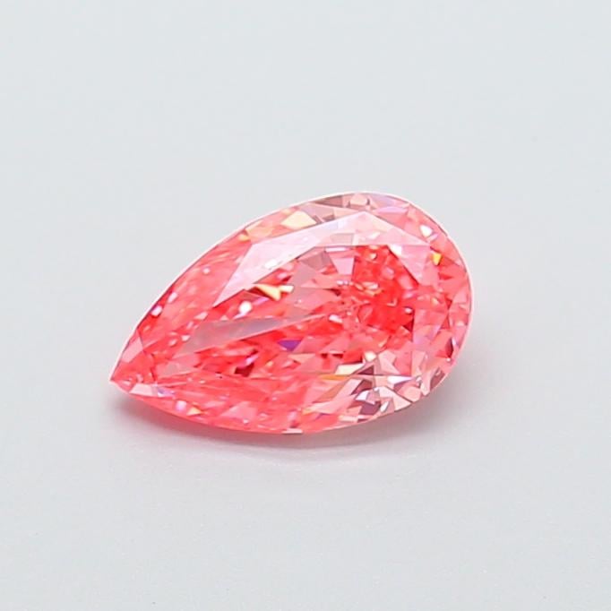 1.52 Ct. Fancy Vivid Pink Pear Lab Grown Diamond