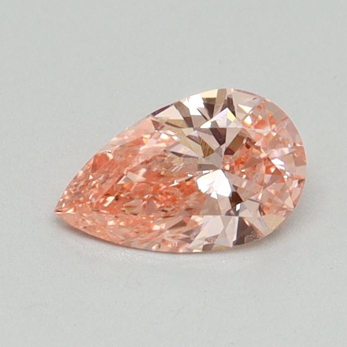 0.42 Ct. Fancy Vivid Pink Pear Lab Grown Diamond