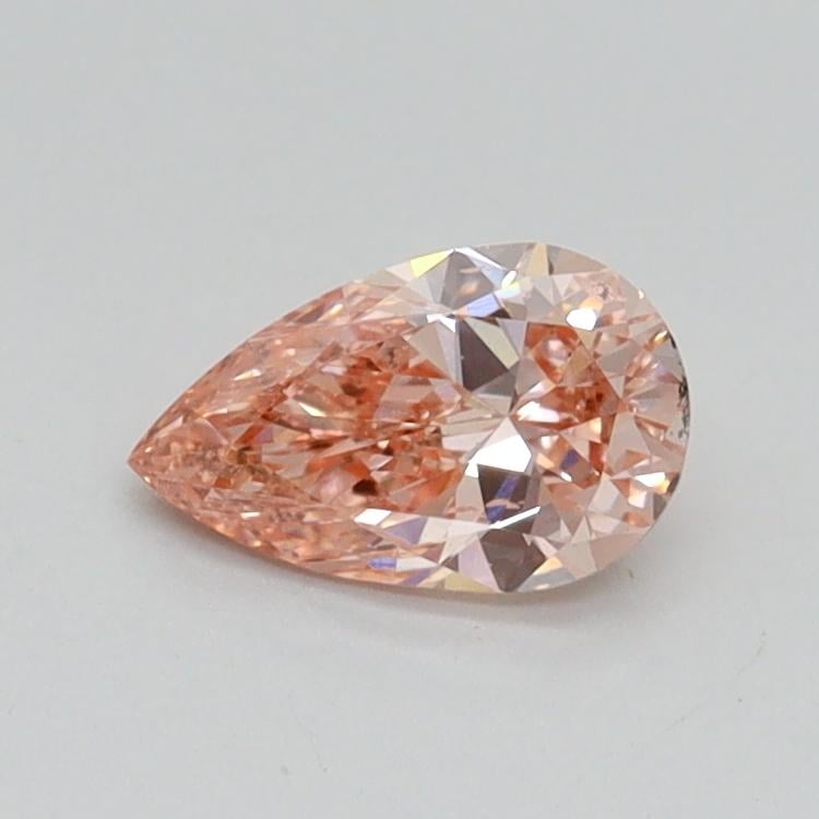 0.50 Ct. Fancy Intense Pink Pear Lab Grown Diamond