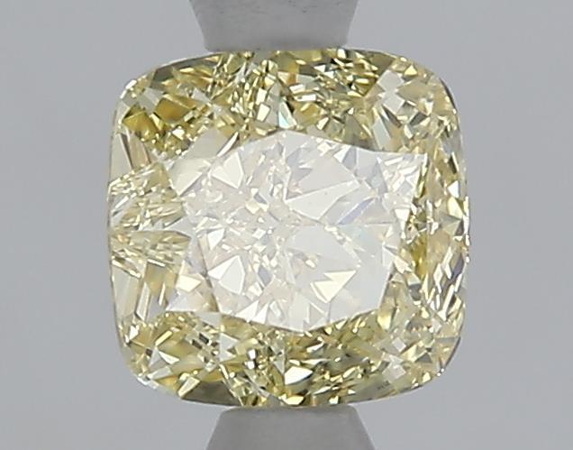 1.08 Ct. Fancy Yellow Cushion Lab Grown Diamond