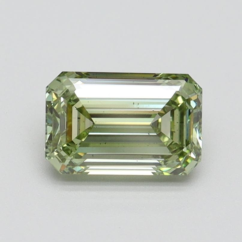 1.03 Ct. Fancy Intense Green Emerald Lab Grown Diamond