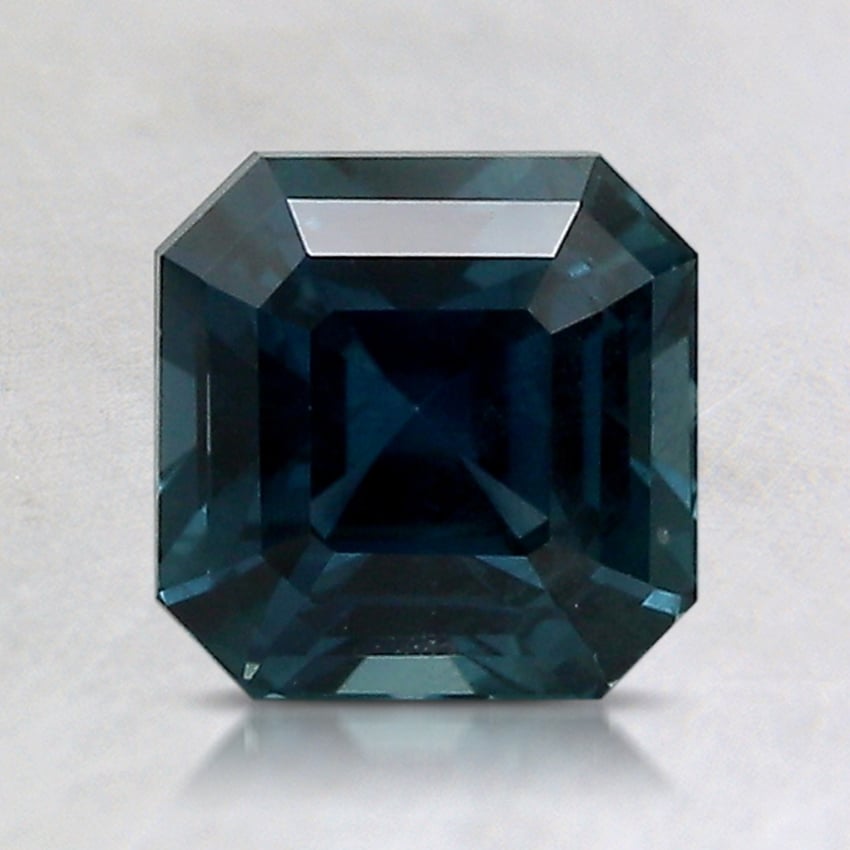 6.5mm Blue Asscher Sapphire