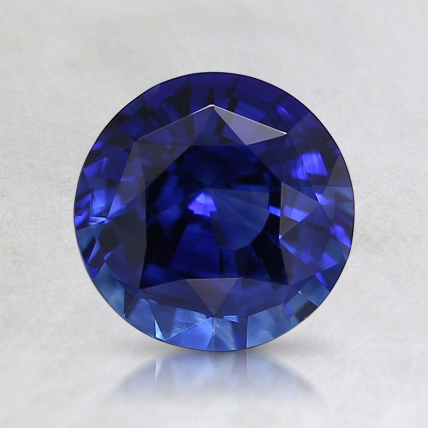 6.6mm Super Premium Blue Round Sapphire