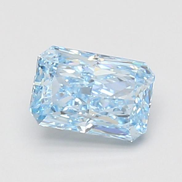 0.96 Ct. Fancy Vivid Blue Radiant Lab Grown Diamond