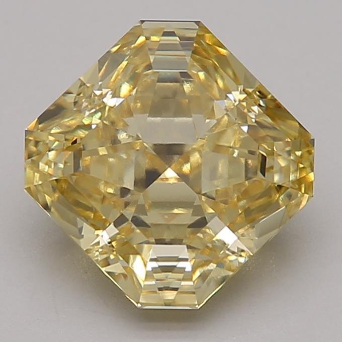 2.81 Ct. Fancy Intense Yellow Radiant Lab Grown Diamond