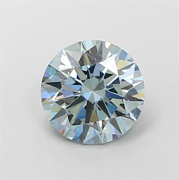 1.11 Ct. Fancy Blue Round Lab Grown Diamond