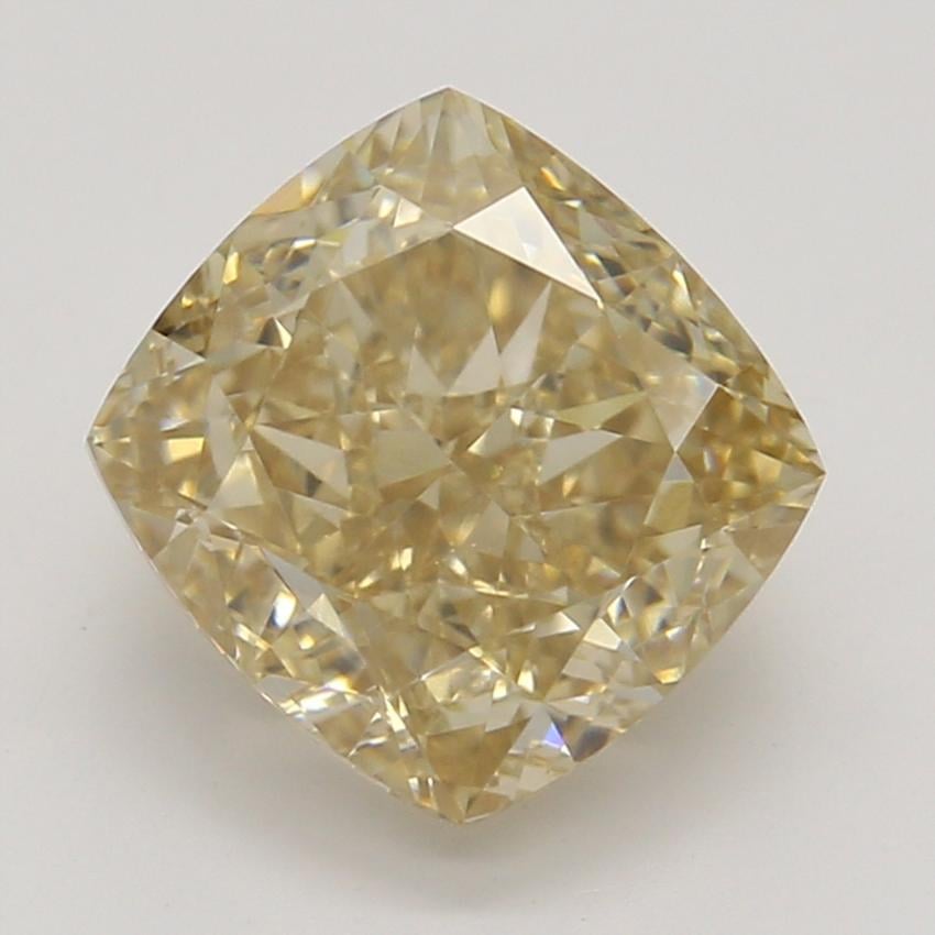 1.52 Ct. Fancy Brown-Yellow Cushion Diamond