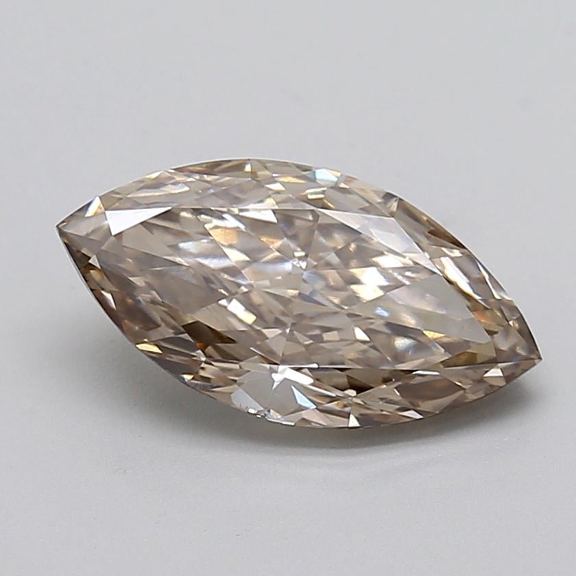 2.67 Ct. Fancy  Brown Marquise Lab Grown Diamond