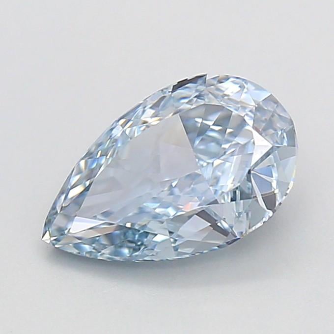 1.31 Ct. Fancy Blue Pear Lab Grown Diamond