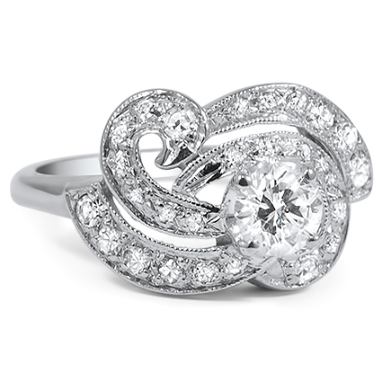 Retro Diamond Vintage Ring