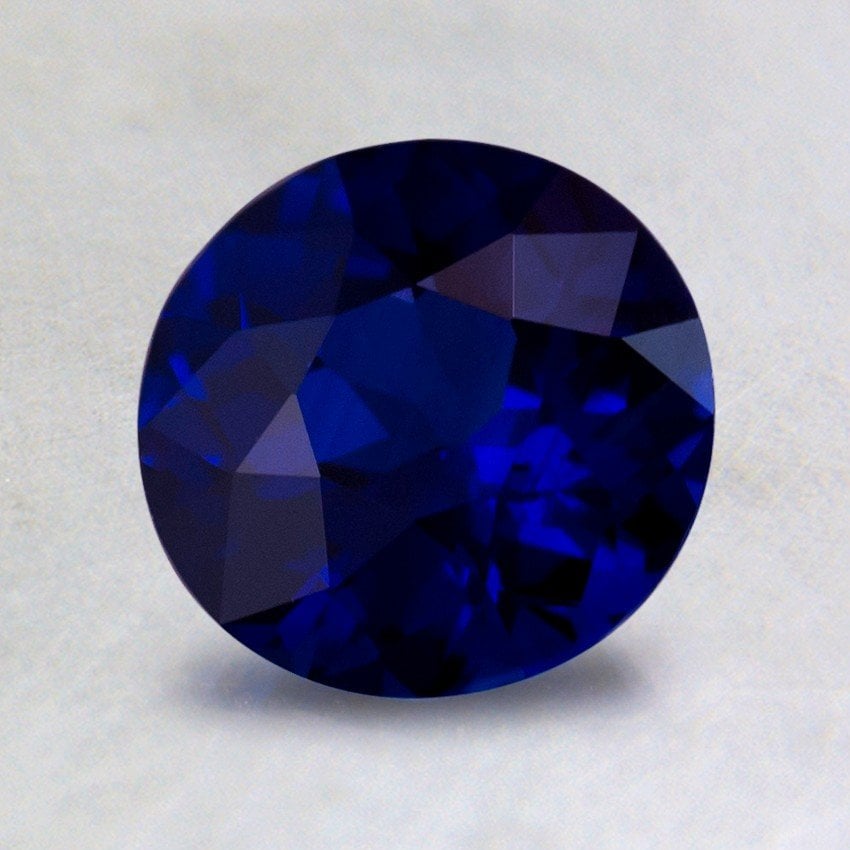 7mm Super Premium Blue Round Sapphire