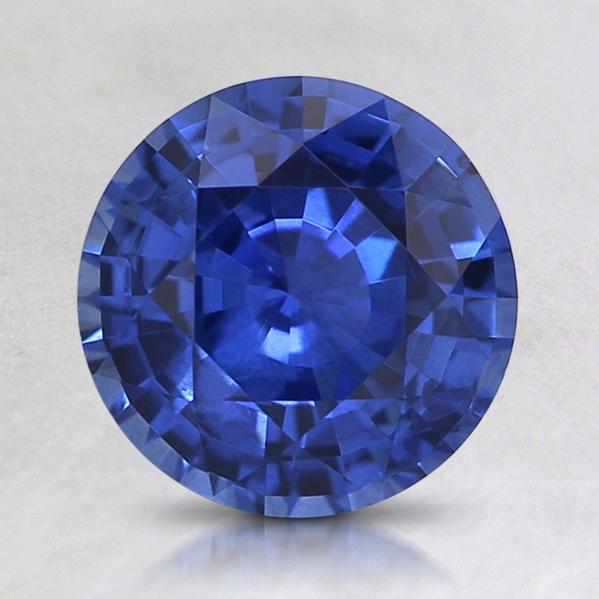7.5mm Premium Blue Round Sapphire