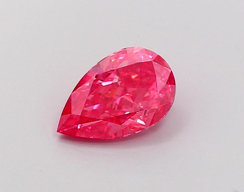 1.15 Ct. Fancy Vivid Pink Pear Lab Grown Diamond