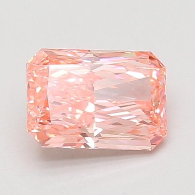 1.56 Ct. Fancy Vivid Pink Radiant Lab Grown Diamond