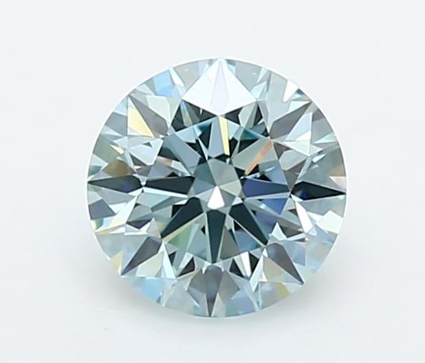 1.04 Ct. Fancy Intense  Blue Round Lab Grown Diamond