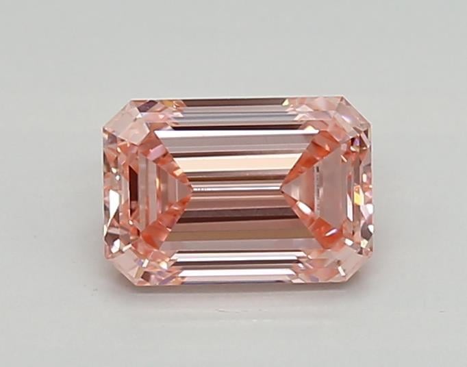 0.76 Ct. Fancy Intense  Pink Emerald Lab Grown Diamond
