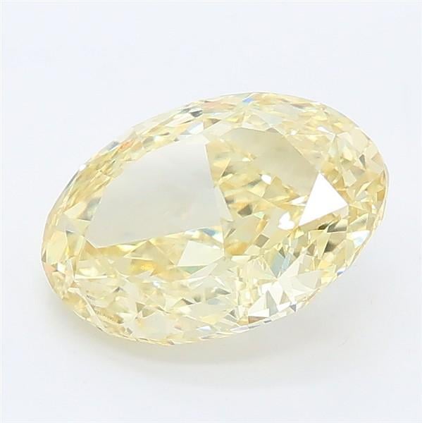 2.13 Ct. Fancy Intense Yellow Oval Lab Grown Diamond