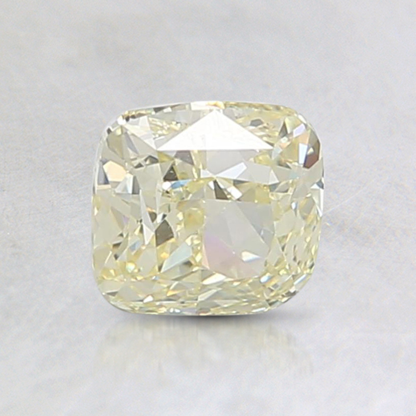 1.21 Ct. Fancy Light Yellow Cushion Diamond