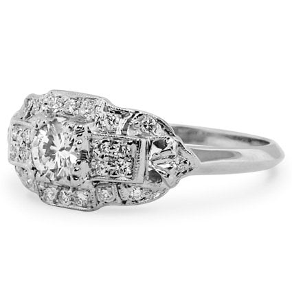 Art Deco Diamond Vintage Ring