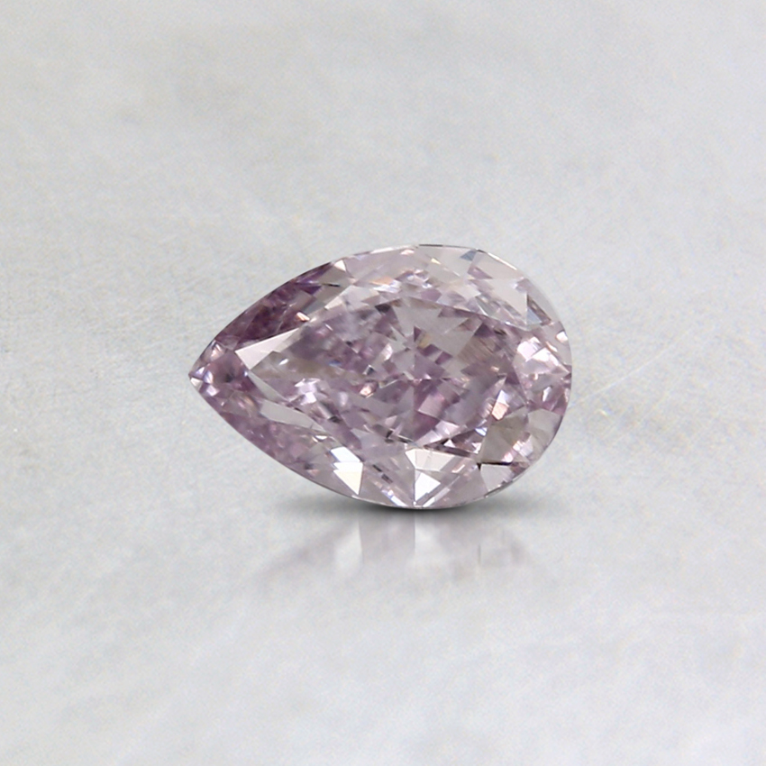 0.30 Ct. Fancy Pink-Purple Pear Colored Diamond
