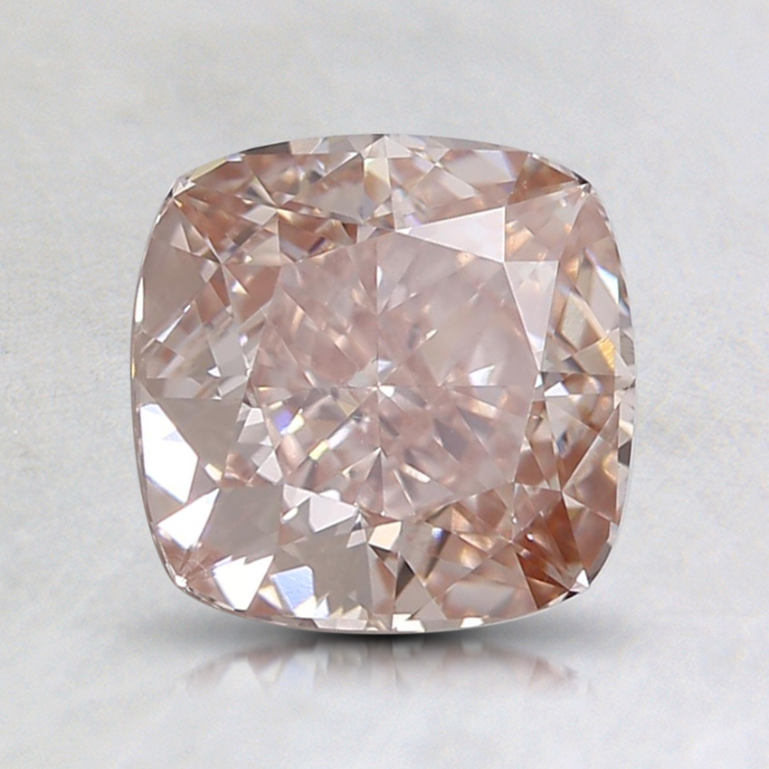 1.50 Ct. Fancy Brownish Pink Cushion Lab Grown Diamond