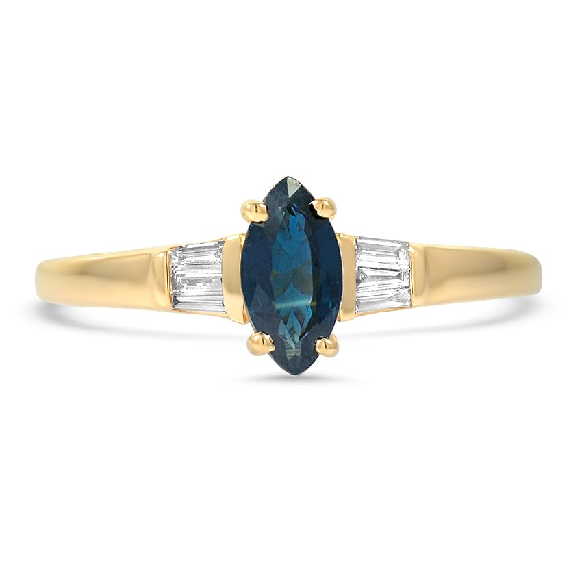 Retro Sapphire Vintage Ring