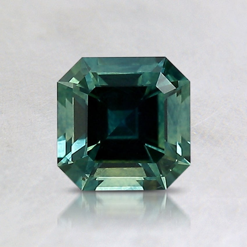 5.5mm Blue Asscher Montana Sapphire