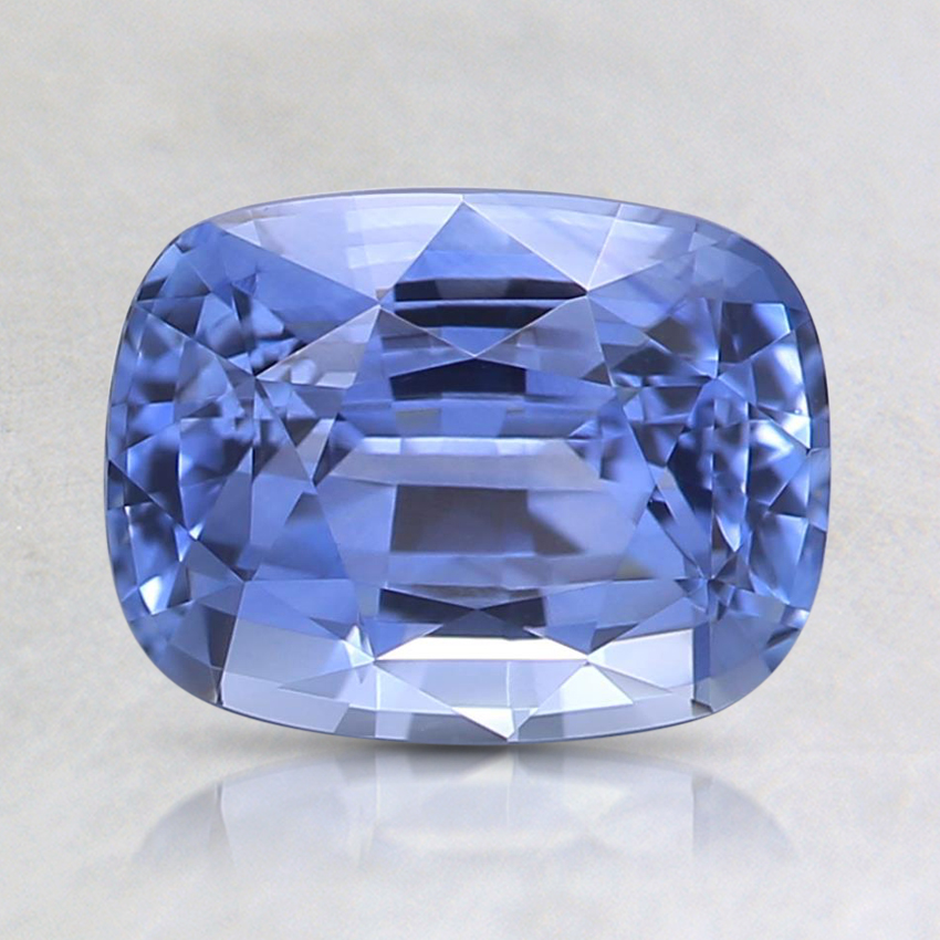 7.9x6.1mm Violet Cushion Sapphire