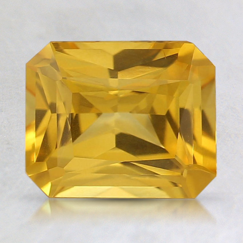 7.6x6.5mm Yellow Radiant Sapphire