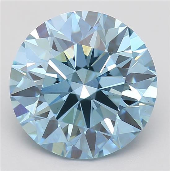 1.40 Ct. Fancy Vivid Blue Pear Lab Grown Diamond