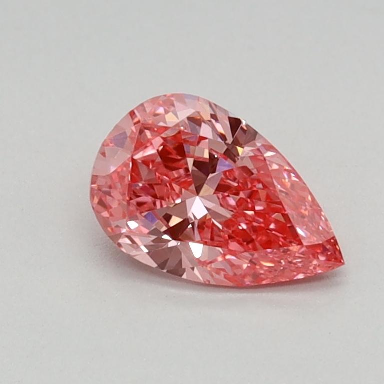 0.40 Ct. Fancy Vivid Pink Pear Lab Grown Diamond