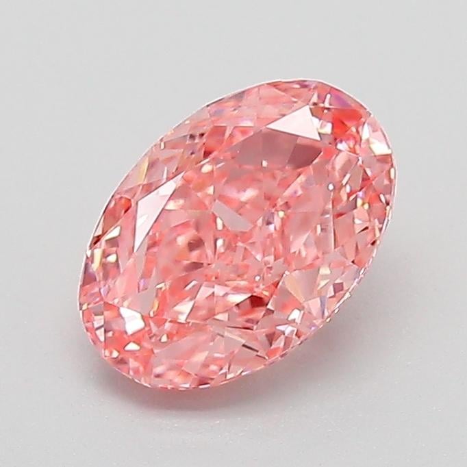 1.04 Ct. Fancy Pink Oval Lab Grown Diamond