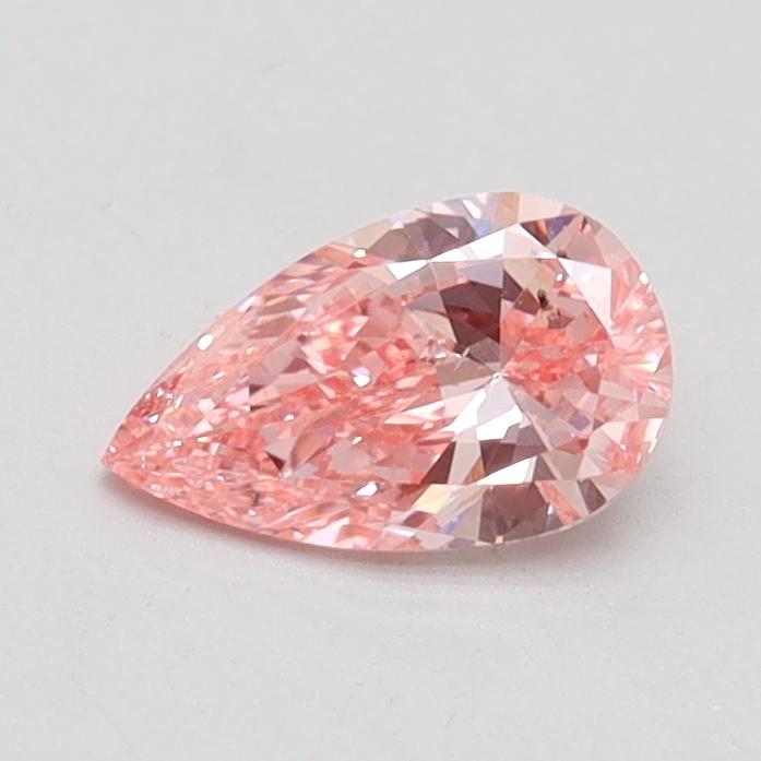 0.50 Ct. Fancy Intense Pink Pear Lab Grown Diamond