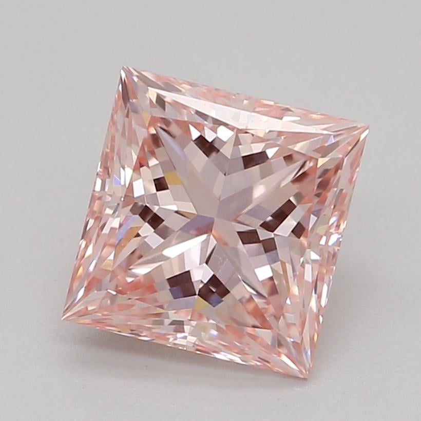 1.09 Ct. Fancy Intense Pink Princess Lab Grown Diamond