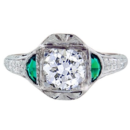 Art Nouveau Diamond Vintage Ring